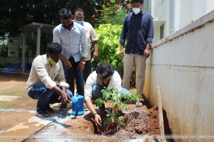 9 గ్రీన్ ఇండియా చాలెంజ్ స్వవెకరించిన ప్రదీప్ మాచిరాజు