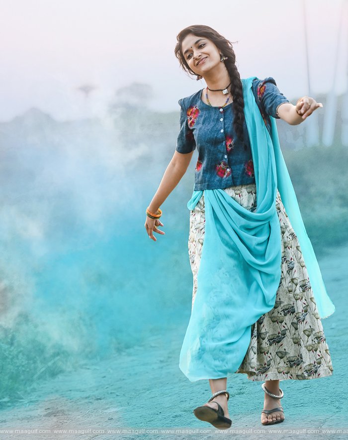9 ప్రభాస్ లాంచ్ చేసిన కీర్తి సురేష్ \'గుడ్ లక్ సఖి\' టీజర్