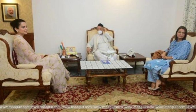 గవర్నర్‌కు ఫిర్యాదు చేసిన కంగనా