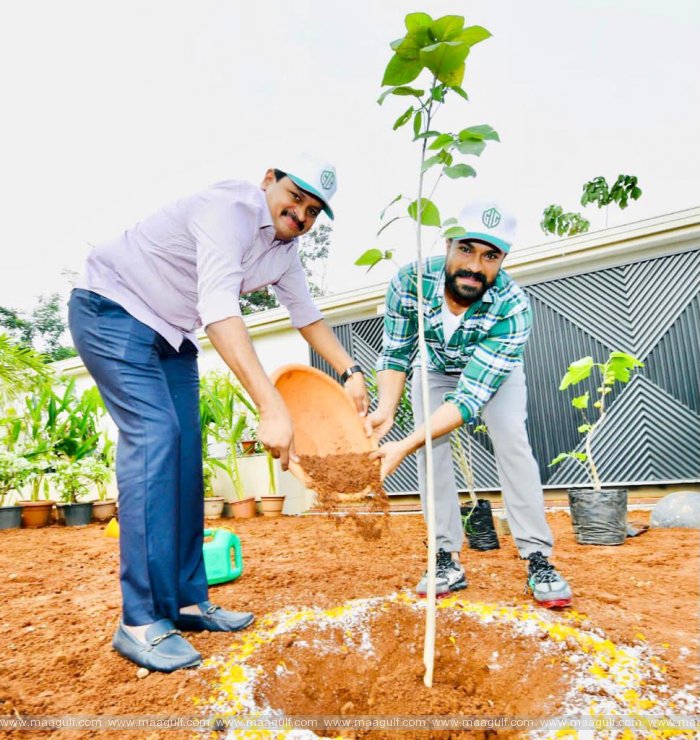 \'గ్రీన్ ఇండియా ఛాలెంజ్\' స్వీకరించిన రామ్ చరణ్