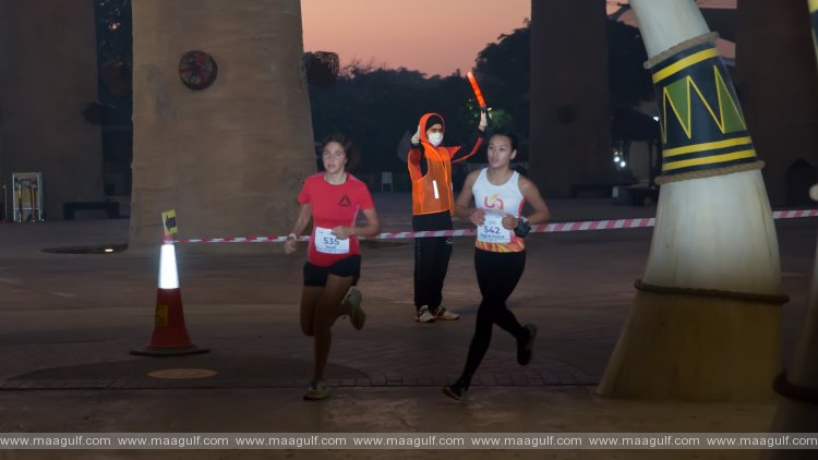 20 UAE’s Shamsa Salim romps through Dubai Safari Park in Stage 1 of Dubai Women’s Running Challenge