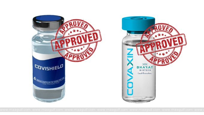 కరోనా వ్యాక్సిన్.. కోవిషీల్డ్, కోవాగ్జిన్‌ టీకాలకు డీసీజీఐ అనుమతి..