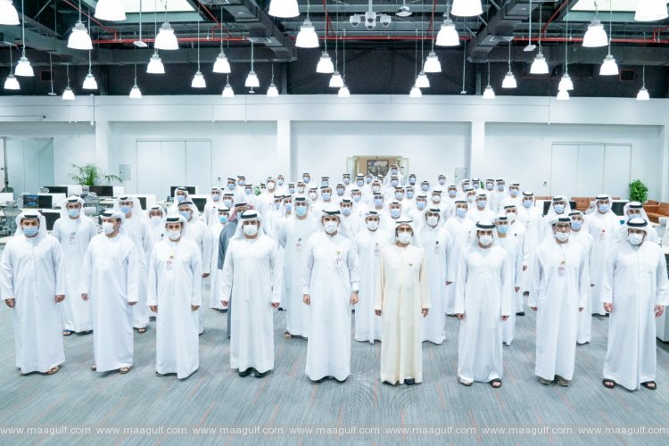 Sheikh Mohammed visits the State Security Department’s headquarters in Dubai