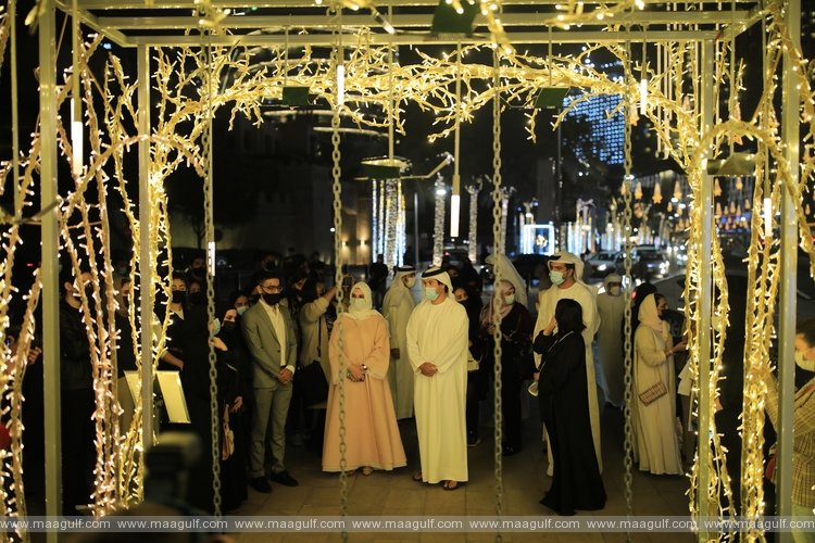 20 Al Hai Art Project creates illuminating Journey of Light & Imagination during DSF