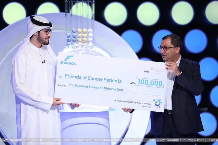 EWINGS donates AED 100,000 and signs agreement with Friends of Cancer Patients