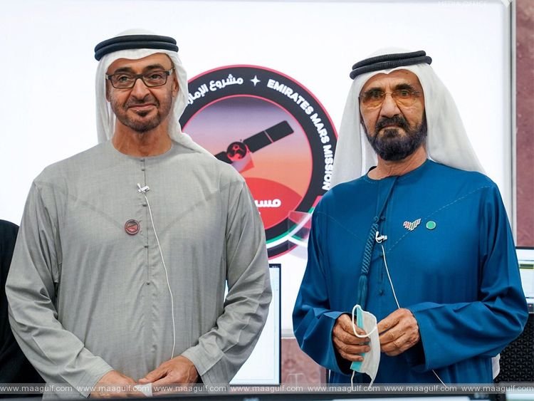 20 Hamdan bin Mohammed congratulates UAE leaders on Hope Probe’s successful entry into Martian orbit