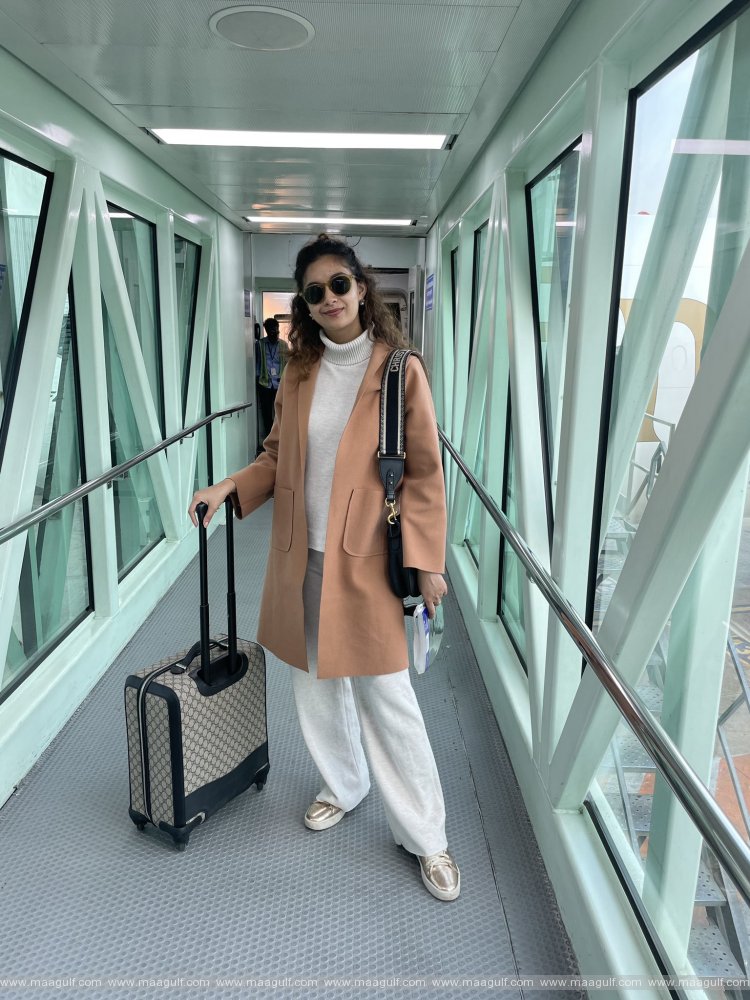 \'సర్కారు వారి పాట\' సెకండ్ షెడ్యూల్ కోసం దుబాయ్ చేరుకున్న కీర్తి సురేష్