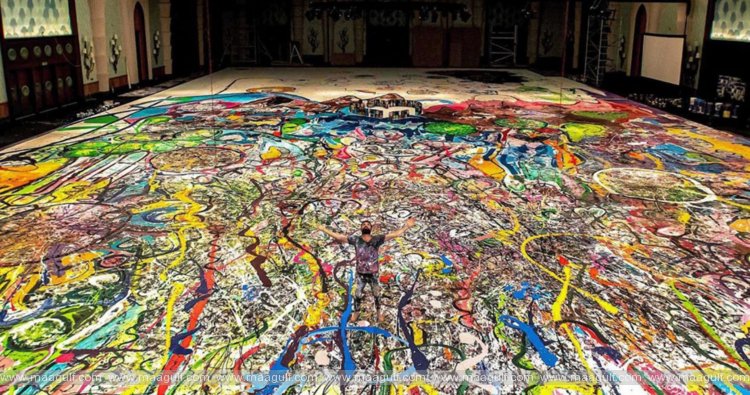 Dubai-based artist’s Guinness World Record-breaking masterpiece set to raise AED110 million for underprivileged youth