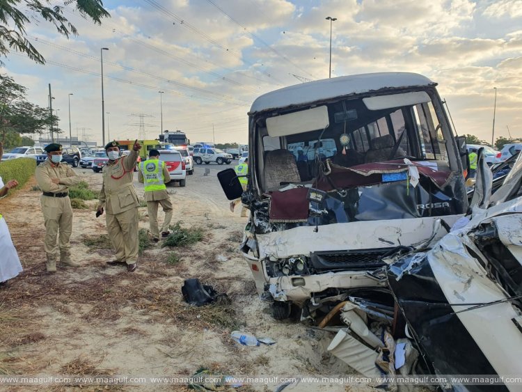 2 dead, 10 injured in three-bus traffic accident in Dubai