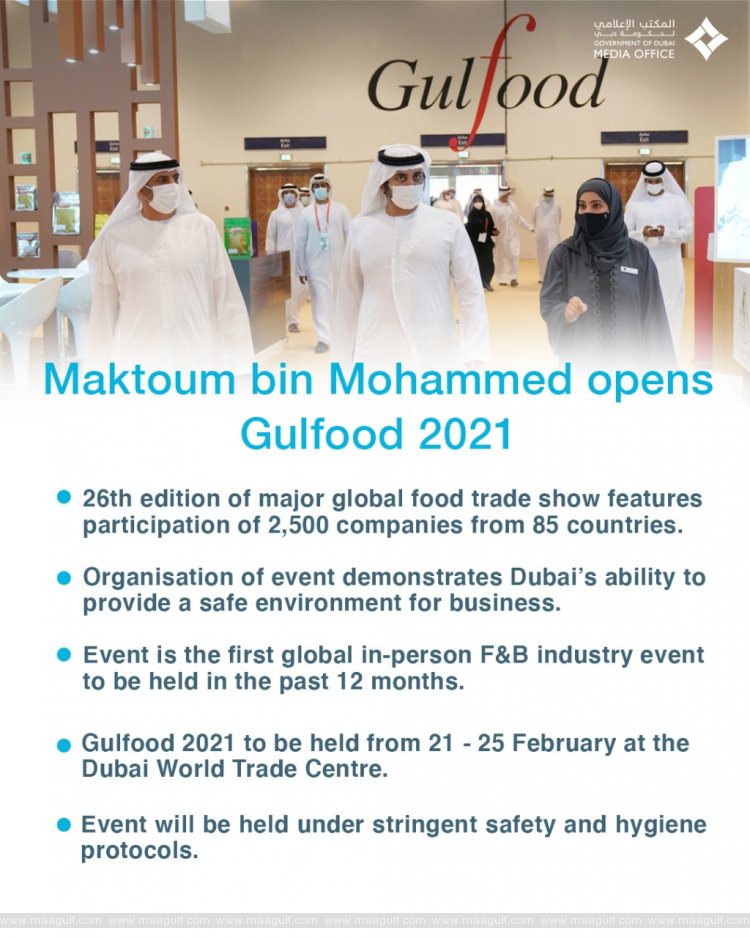 Maktoum bin Mohammed opens Gulfood 2021