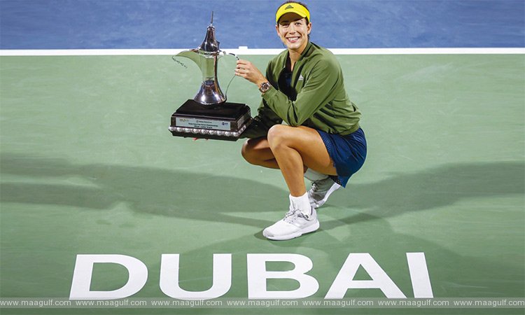 Muguruza Battles Past Krejcikova To Win  DDF Tennis Championships