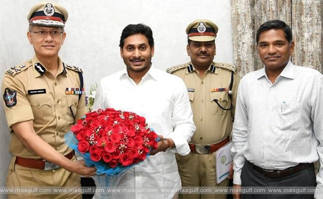 1 ఏపీ:డీజీపీకి సీఎం జగన్ అభినందన