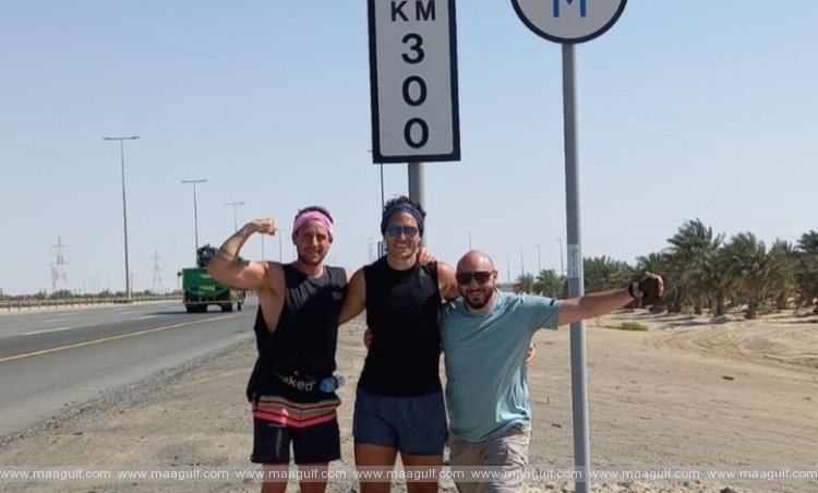 ఏడు రోజుల్లో ఏడు ఎమిరేట్స్.. గిన్నీస్ నడక