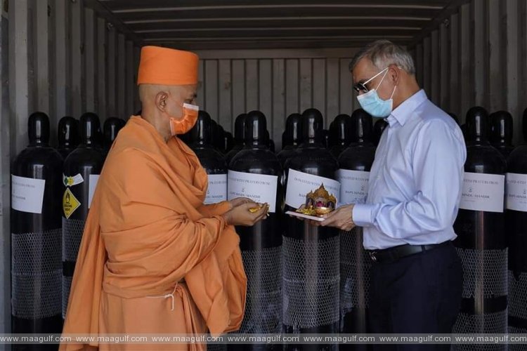 Abu Dhabi BAPS Hindu Mandir to supply 440 mt of oxygen