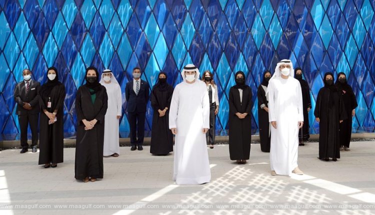 Dubai Crown Prince presents Flag of Hamdan bin Mohammed Program for Government Services to DEWA