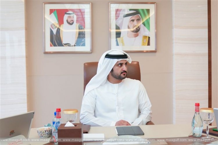 Maktoum bin Mohammed launches the website of the Economic Security Centre of Dubai