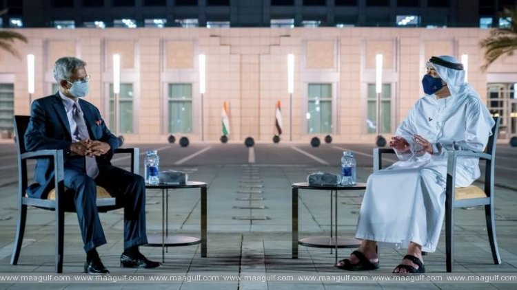 యూఏఈ చేరుకున్న భారత మంత్రి జై శంకర్, షేక్ అబ్దుల్లాతో సమావేశం