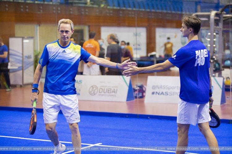 NAS Sports Tournament opens with exciting padel duels in Nad Al Sheba Sports Complex