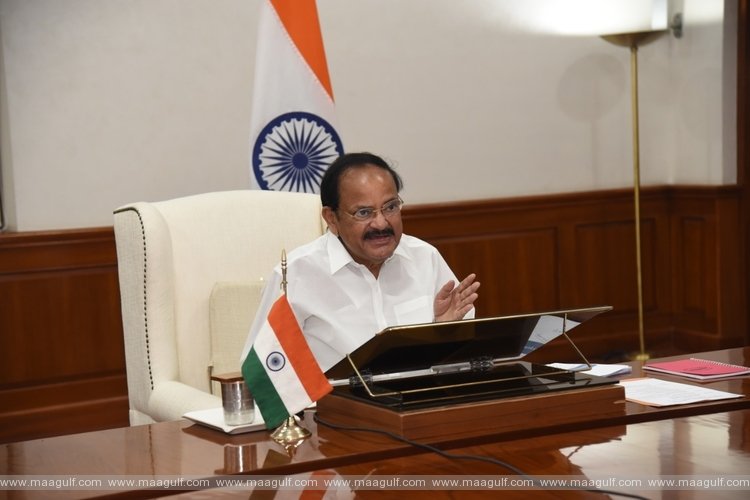 కరోనా పరిస్థితిపై ఉపరాష్ట్రపతి సమీక్ష...