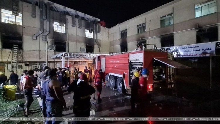1 కరోనా ఆసుపత్రిలో అగ్నిప్రమాదం...27 మంది మృతి