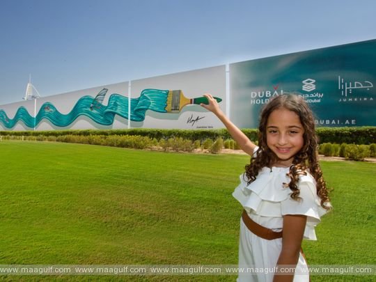 Brand Dubai and Dubai Holding collaborate to display the city’s longest public 3D artwork