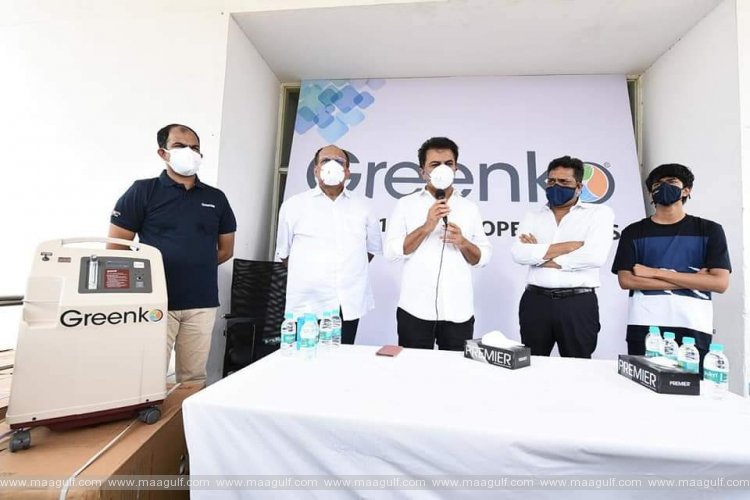 తెలంగాణకు ఆక్సిజన్ సాయం అందించిన  గ్రీన్ కో సంస్థ