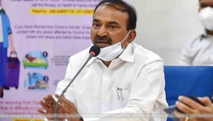 ఆరోగ్య శాఖను కోల్పోయిన ఈటల..