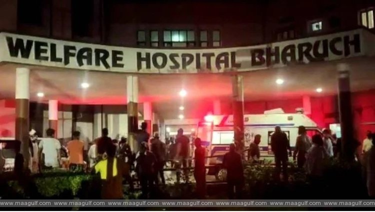 గుజరాత్‌ కోవిడ్ హాస్పిటల్‌లో అగ్ని ప్రమాదం..