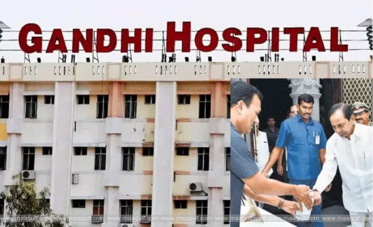 గాంధీ ఆస్పత్రిని సందర్శించిన సీఎం కేసీఆర్