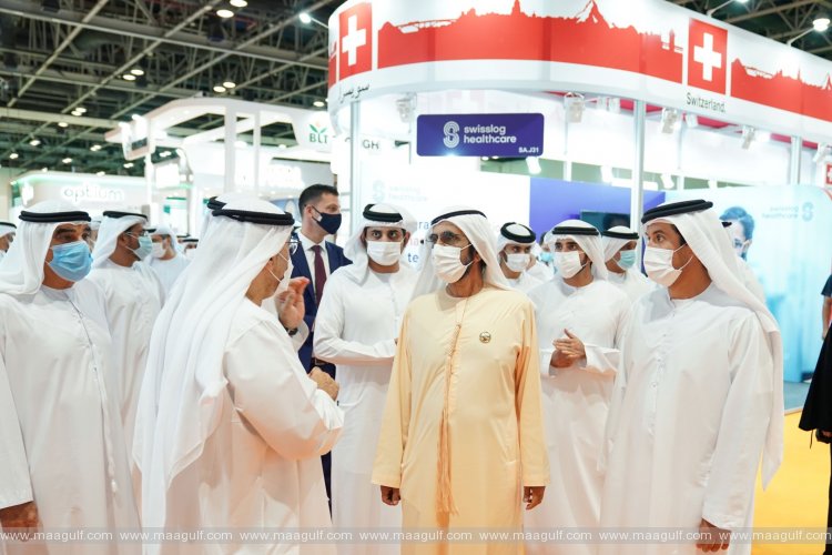 Mohammed bin Rashid visits Arab Health Exhibition 2021