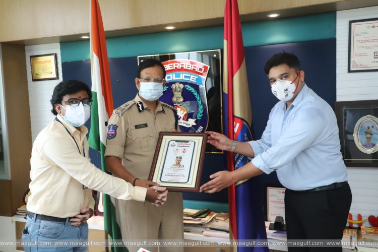 Callforblood ఫౌండేషన్ మొబైల్ యాప్ ప్రారంభించిన సీపీ వీసీ సజ్జనార్