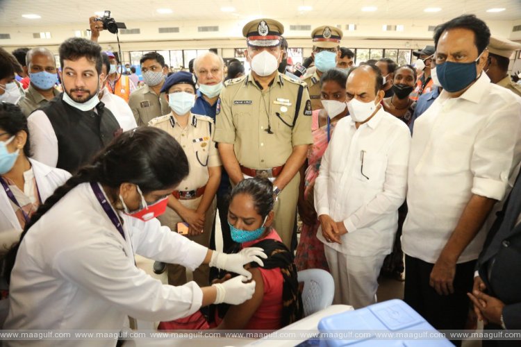 హైద‌రాబాద్‌లో మెగా వ్యాక్సిన్ కార్య‌క్ర‌మం