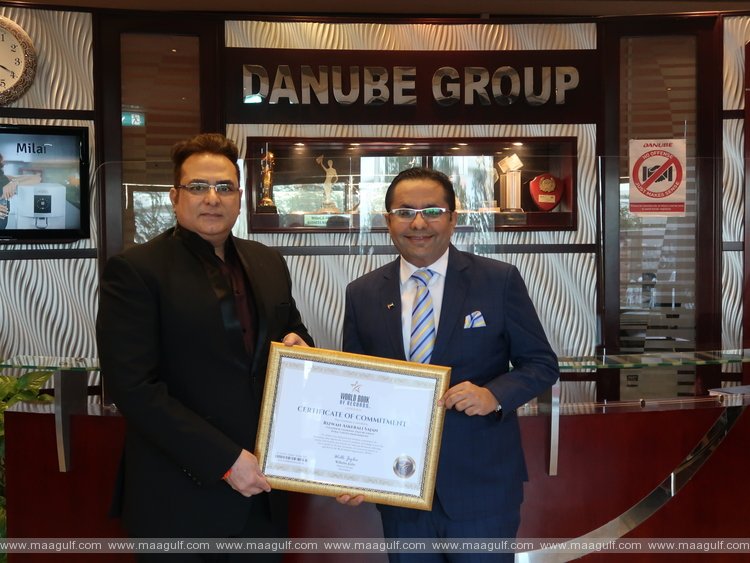 Rizwan Sajan gets felicitated by World Book of Records
