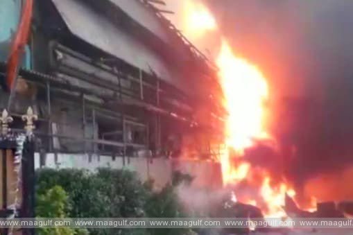 హైదరాబాద్ అవుట్‌స్కర్ట్స్‌లో భారీ అగ్నిప్రమాదం