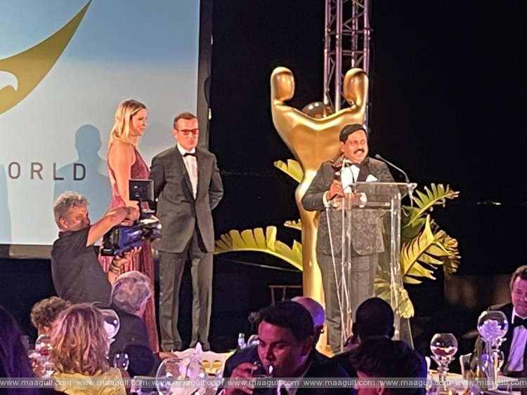 Dr.Sohan Roy, honored with Better World Fund\'s 5th Unity Award at Cannes Film Festival