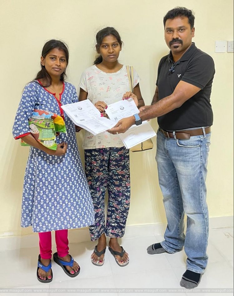 APNRTS ఖతార్ వారి సహకారంతో స్వస్థలం చేరిన ప్రవాసాంధ్ర మహిళలు
