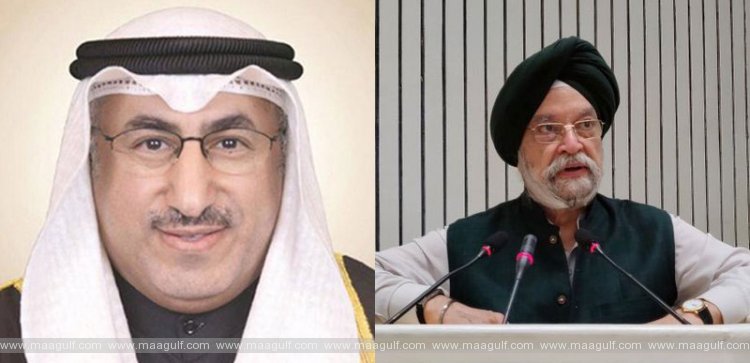 కువైట్ చమురు మంత్రికి భారత పెట్రోలియం మంత్రి ఫోన్