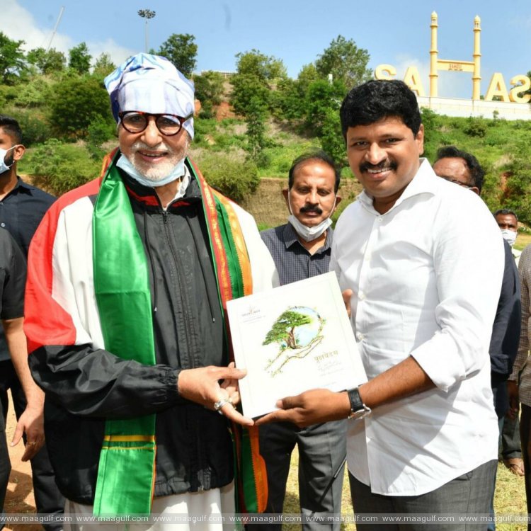 గ్రీన్ ఇండియా ఛాలెంజ్‌లో పాల్గొన్న‌ అమితాబ్‌, నాగార్జున‌