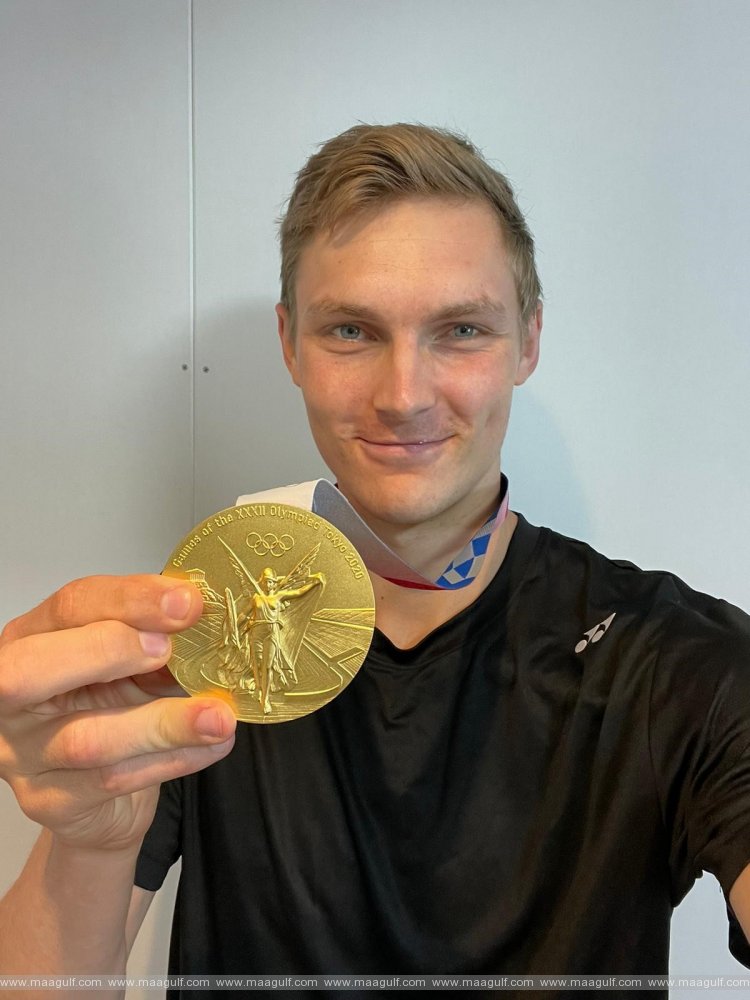 Axelsen to celebrate his Olympic gold in Dubai