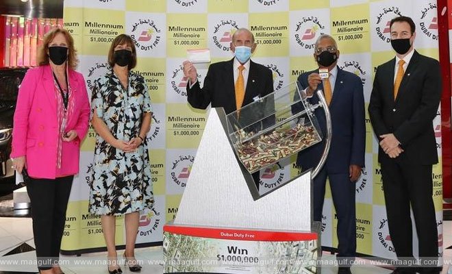 దుబాయ్ డ్యూటీ ఫ్రీ ర్యాఫిల్ డ్రాలో జాక్‌పాట్ కొట్టిన భారతీయుడు