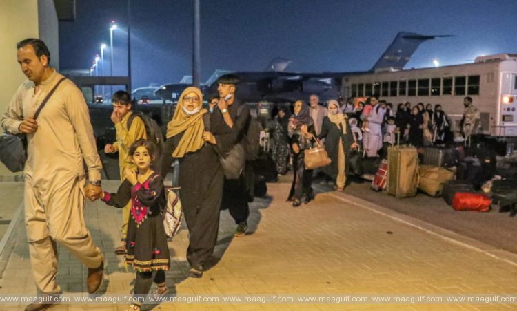 అఫ్గన్ శరణార్ధులకు మద్దతుగా బహ్రెయిన్ ఎయిర్ బేస్ ఓపెన్