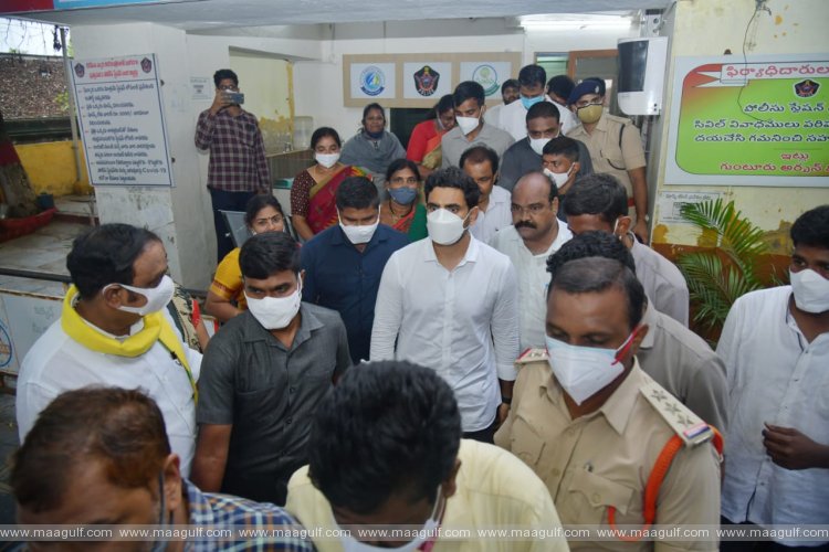 పెదకాకాని పీఎస్ నుంచి నారా లోకేశ్ విడుదల