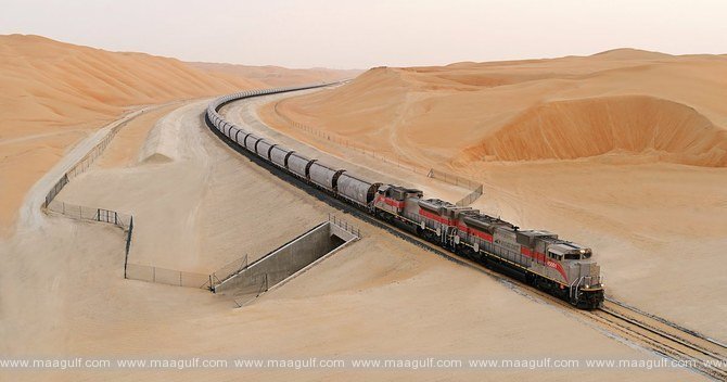 సౌదీ అరేబియాని కలిపే రైల్వే ట్రాక్: 139 కిలోమీటర్లు పూర్తి చేసుకున్న ఎతిహాద్ రైల్