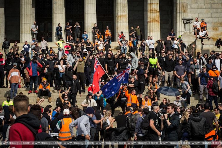 ఆస్ట్రేలియాలో వ్యాక్సిన్ వ్యతిరేక నిరసనలు