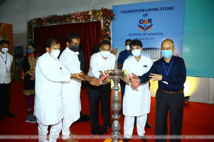‘జీఎంఆర్ స్కూల్ ఆఫ్ ఏవియేషన్‌’ కు శంకుస్థాపన చేసిన కేంద్ర మంత్రి జ్యోతిరాదిత్య