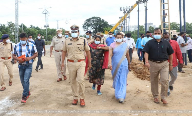 గణేష్ నిమజ్జన ఏర్పాట్లను పరిశీలించిన సైబరాబాద్ సీపీ  స్టీఫెన్ రవీంద్ర