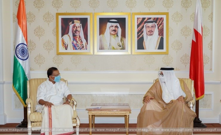 బహ్రెయిన్, భారత్ విదేశాంగ మంత్రుల భేటీ..ద్వైపాక్షిక బంధంపై డిస్కషన్