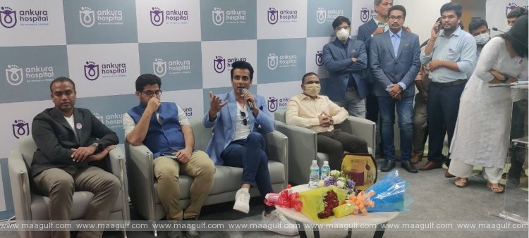 విజయవాడలో అంకుర హాస్పిటల్ ను ప్రారంభించిన సోనుసూద్
