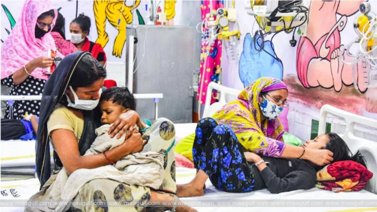 తీవ్ర జ్వరం, విరేచనాలతో ఒకే ఆస్పత్రిలో చేరిన 130 మంది చిన్నారులు..