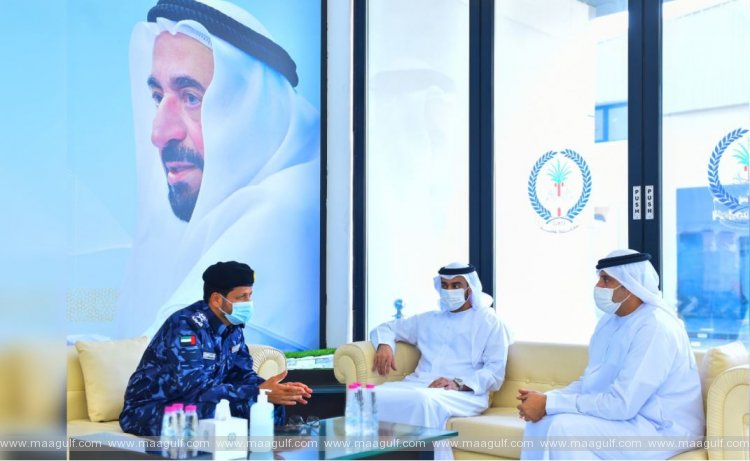 Sharjah Police, strategic partners discuss development of government work